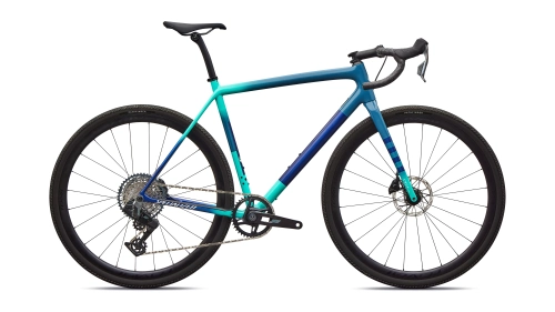 Specialized - Crux Expert Sram Rival Xplr AXS - Grey Blue/lagoon Blue - 56 cm - Gravel & Cross cykel