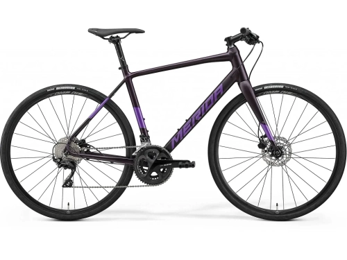 Merida Speeder 400 citybike lilla/sølv