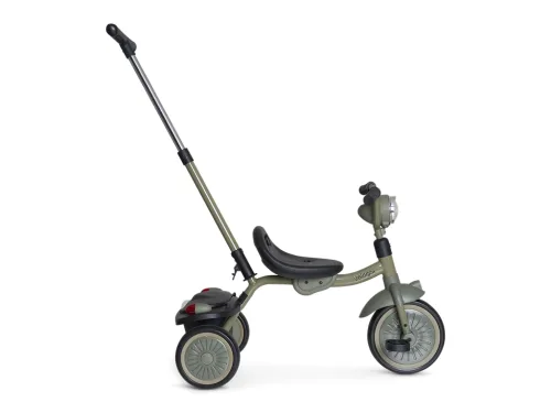 Velogo tricycle with push handle army green