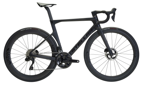 STELLAR - CC6 - Dark Smoke - Aero Racer - Carbon Classic - 49 cm - Racercykel