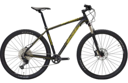 Jensen - Mountainbike Ralph Sort/gul 1x12 Speed - 53 cm
