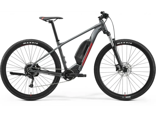 Merida eBig Nine LTD E-Mountainbike grå/rød/sort