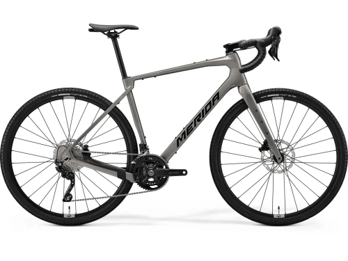 Merida Silex 4000 gravelcykel carbon warm slate grey/black