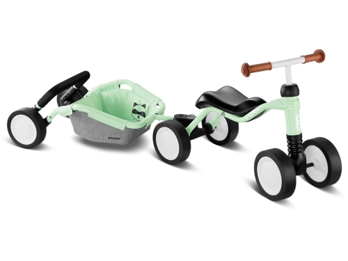 Puky Wutsch Traily Bundle løbecykel pastelgrøn