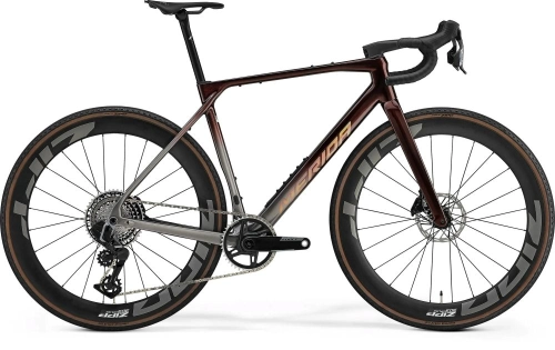 Merida Mission 9000 gravelcykel wildberry/gunmetal grey