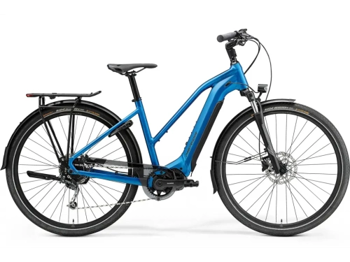 Merida eSPRESSO Sport 400 E-Bike dame blå/sort