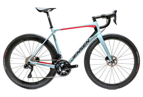 Jensen - SR Racer GRÅ - Shimano Tiagra - XL - Racercykel