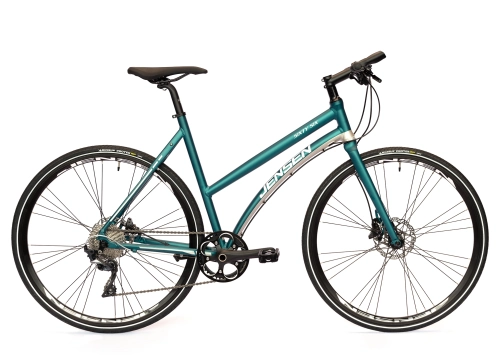 Jensen - Dame Sixtysix MAT Grøn - L - Citybike