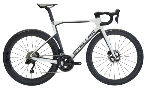 STELLAR - CC6 - White Diamond - Aero Racer - Carbon Classic - 46 cm - Racercykel