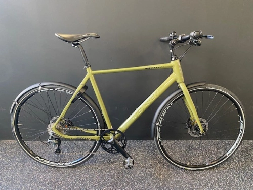 Jensen - C10 Disc Herre Oliven Grøn - 62 cm. - Citybike