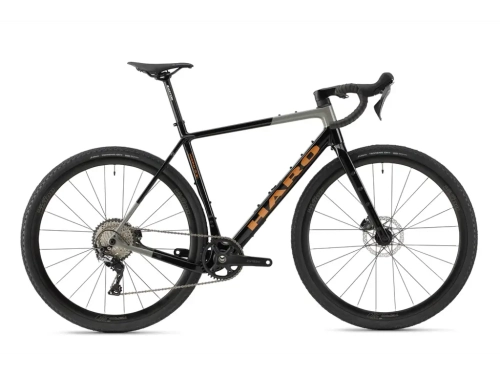 Haro Buzzard Carbon 3 Gravelcykel Gloss Jet Black and Grey/Copper