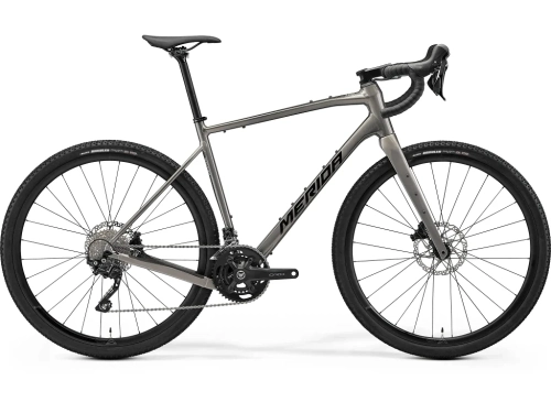 Merida Silex 400 gravelcykel aluminium warm slate grey/black
