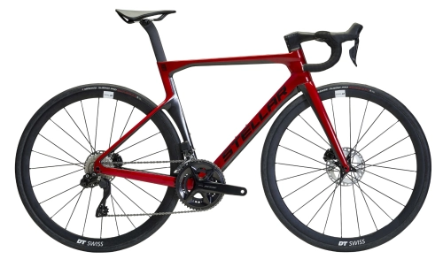 STELLAR - CC6 - Bonfire RED - Aero Racer - DT A1800 (Standard) - 52 cm - Racercykel
