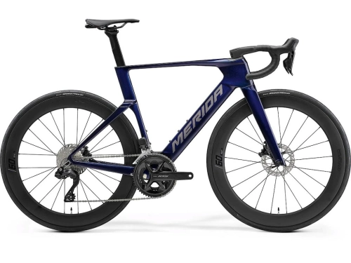 Merida Reacto 6000 racercykel carbon starfield purple/slate grey