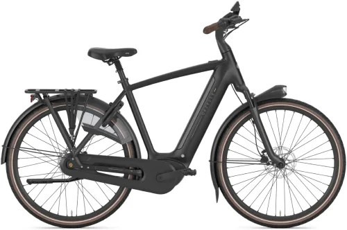 Gazelle Grenoble C8+ Herre 2026 - Black Mat