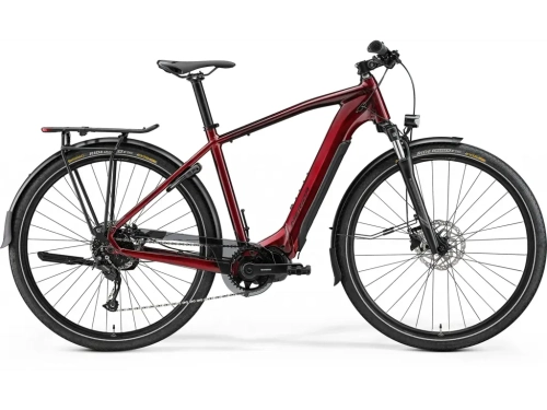 Merida eSPRESSO Sport 400 E-Bike herre rød/sort